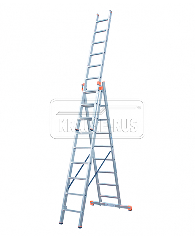 Трехсекционная лестница Krause Monto Tribilo 3x6 129642