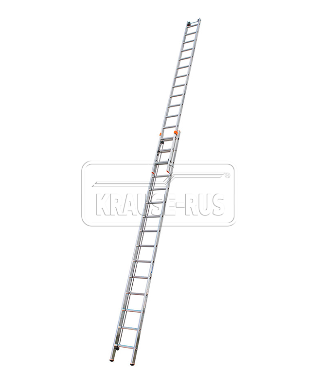 Двухсекционная лестница с тросом Krause Robilo 2х18, 129871